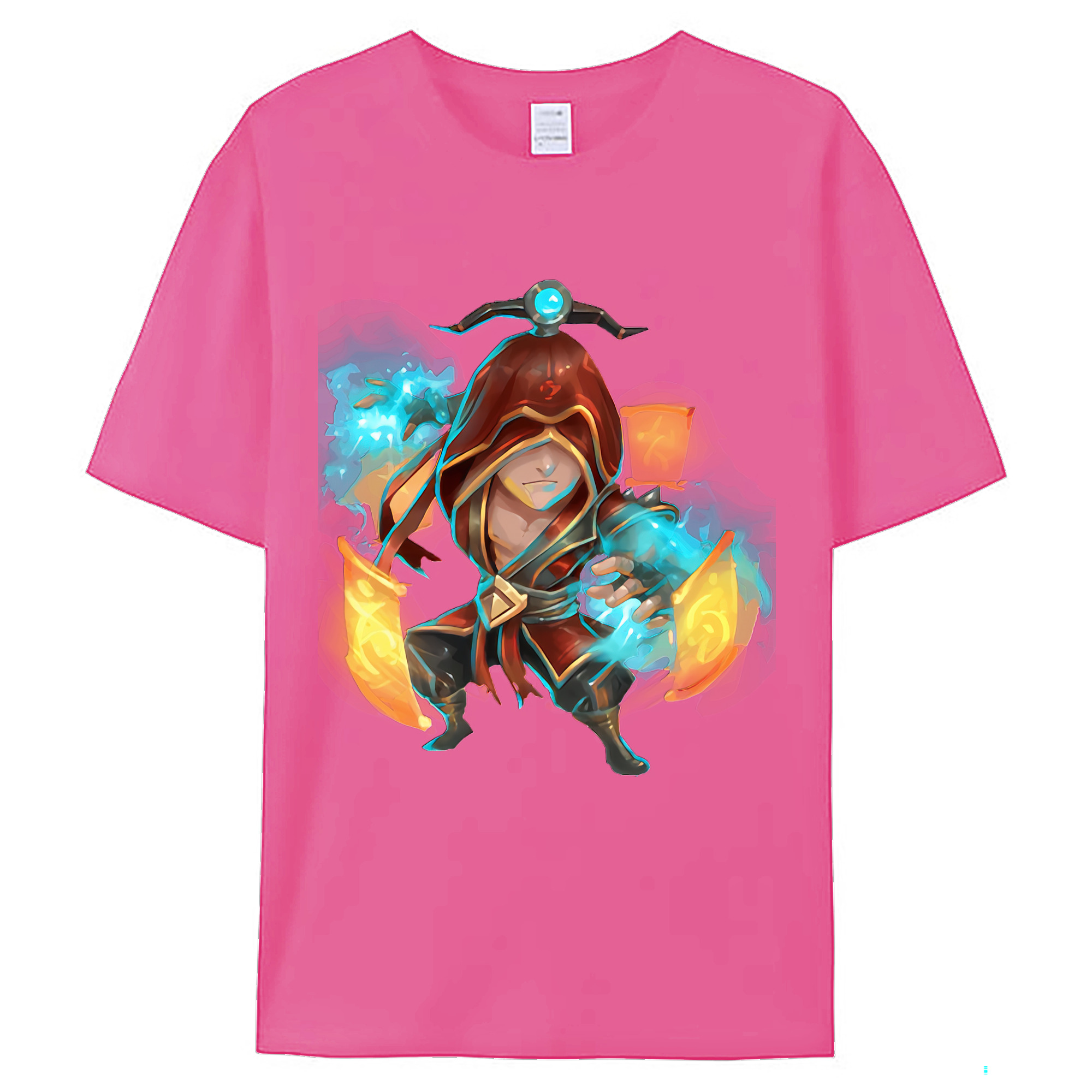 （画像用） リーグ・オブ・レジェンド League of Legends LOL レディースカジュアルプリントTシャツ（綿100％）